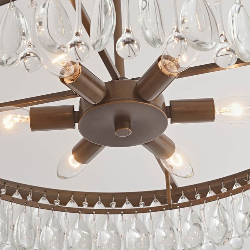 Viviana Crystal 6-light Chandelier
