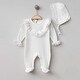 preview thumbnail 9 of 7, Lace Newborn Outfit Set - Newborn Baby Girl Hospital Exit Set - 10 Piece