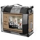 preview thumbnail 3 of 1, Comforter Set 3 Piece King Revers. Buffalo Plaid White/Black