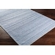 preview thumbnail 9 of 12, Fayla Handmade Solid Striped Viscose Area Rug
