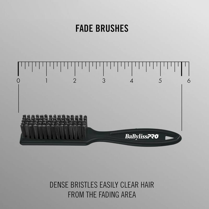 BaByliss Pro FXONE ROSEFX All-Metal Interchangeable-Battery Shaver FX79FSRG + BaByliss Pro Fade Brush - Black BPFADEB