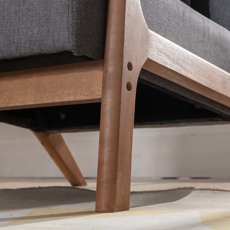 Ebello Modern Solid wood Accent Chair