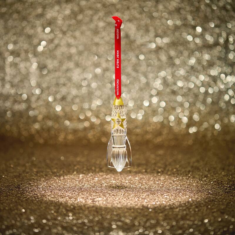 Waterford Elton John Rocket Ornament