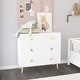 preview thumbnail 1 of 18, 3-Drawer Kids Dresser and Nightstand: Multi-Purpose Storage Cabinet for Nursery, Toddler Room, Bedroom, and Living Room White