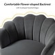 preview thumbnail 4 of 11, HULALA HOME Xabier Cute Modern Upholstered Barrel Chair Accent Chair with Tufted Back