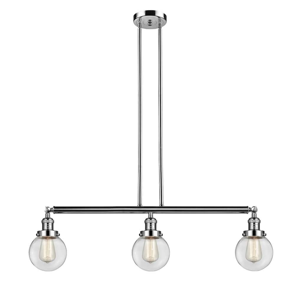 Innovations Lighting Beacon 3 Light 39" Wide Linear Chandelier