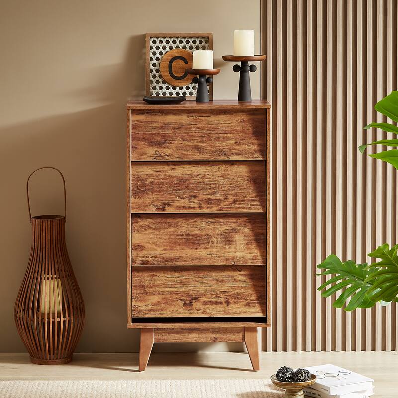 Double Dresser Features Vintage-style and Bevel Design