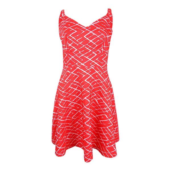 cece fit and flare dress CeCe Trellis Link Fit & Flare Dress | Connecticut Fashion and Lifestyle Blog