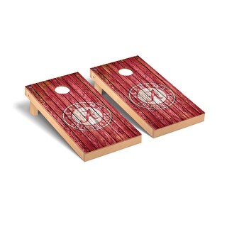 Alabama Crimson Tide Cornhole Board Set - Weathered Version
