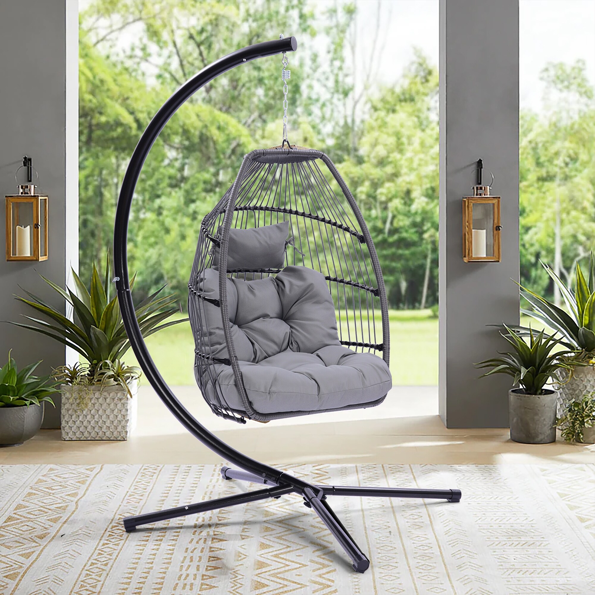 Modern swing chair outlet