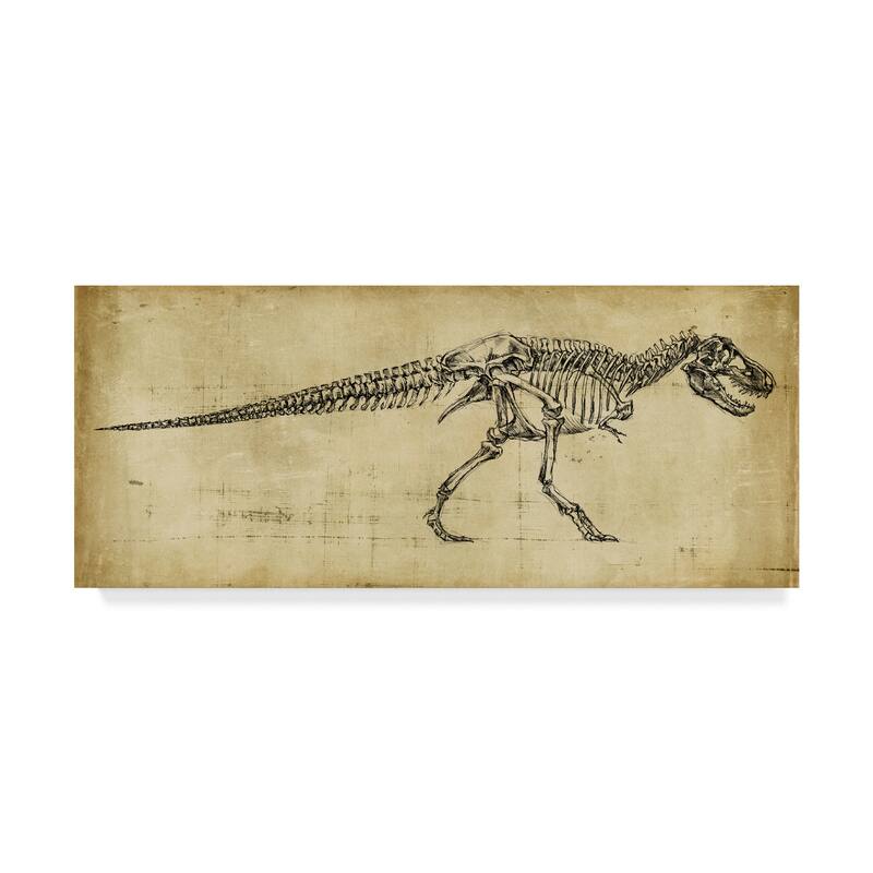 Ethan Harper 'Tyrannosaurus Rex Study' Canvas Art