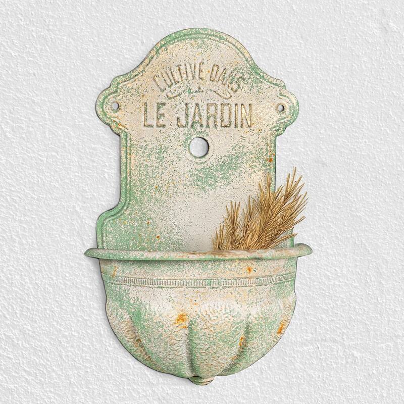 Metal Wall-Mounted Planter