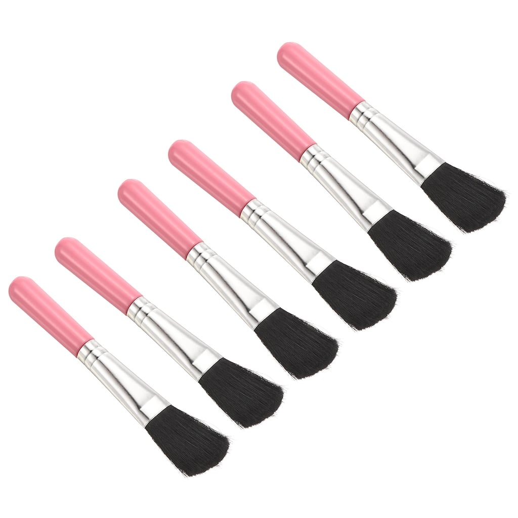 Succulent Cleaning Brush 6Pack 125mm Black Plant Brush for Garden Pink