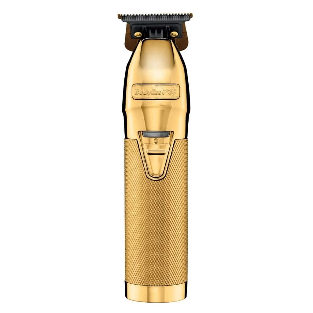 BaBylissPRO GoldFX Outlining Trimmer FX787G with Gold Comb Set