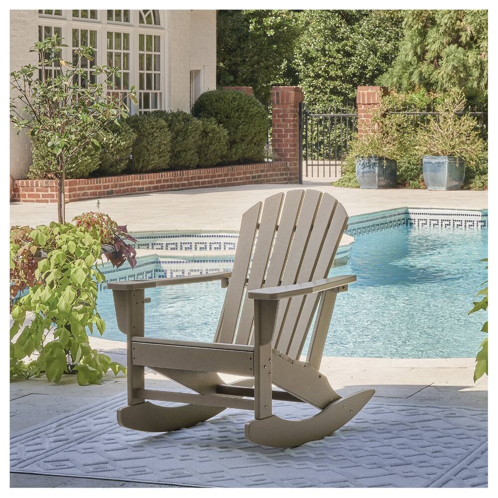Signature Design by Ashley Sundown Treasure Outdoor Rocking Chair - 31.25" W x 35.25" D x 37.13" H