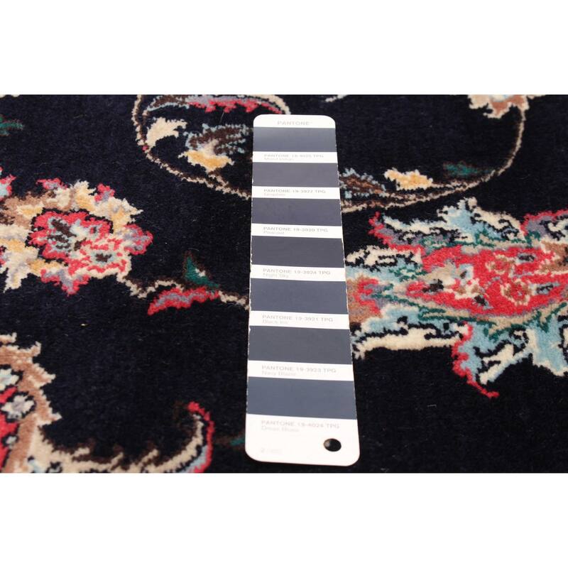 ECARPETGALLERY Hand-knotted Pako Persian 18 Of 20 Dark Navy Wool Rug - 6'2 x 9'5