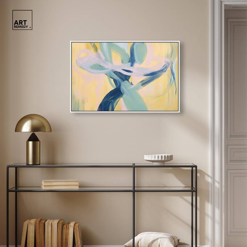 Entangled Embrace II Canvas by Art Remedy