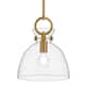 Option Aged Gold / Clear Glass