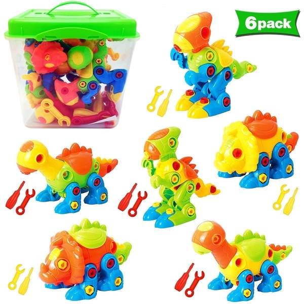 Toyvelt Pack of 6 Dinosaurs. Opens flyout.