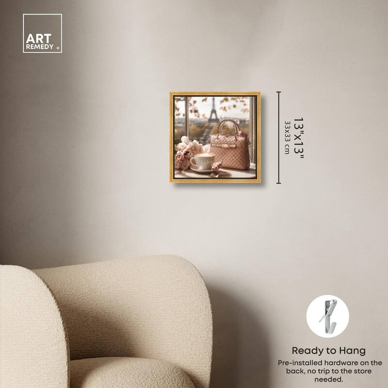 Glam by the Window Paris Canvas by Art Remedy