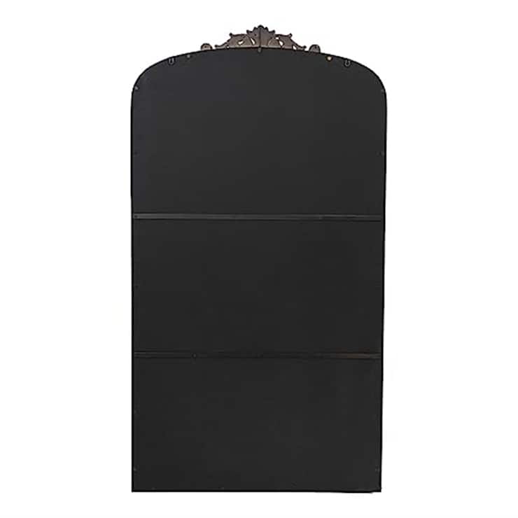 Arched Full Length Mirror Hanging or Leaning Against Wall