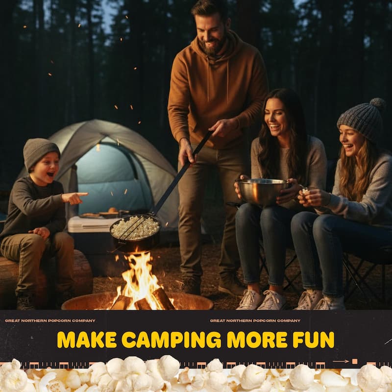 Great Northern Campfire Popcorn Popper