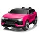 preview thumbnail 1 of 33, Baby Car 24V 2-Seater SUV Licensed Chevrolet Blazer Ride On Toy w/Parent Remote Pink