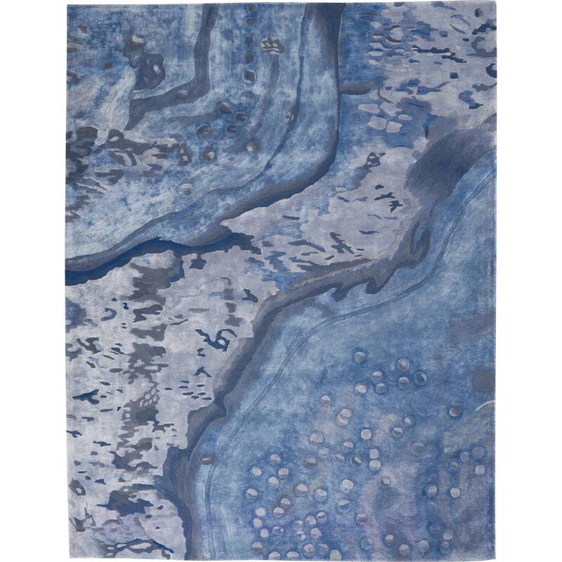 Nourison Prismatic Area Rug - 7'9" x 9'9" - Blue - Rectangle