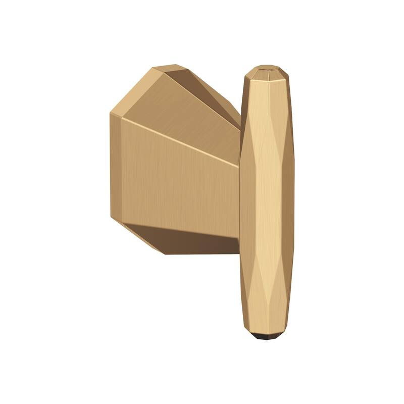 Amerock St. Vincent Contemporary Single Robe Hook - Champagne Bronze