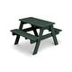 preview thumbnail 26 of 30, POLYWOOD Kids Outdoor Picnic Table Green