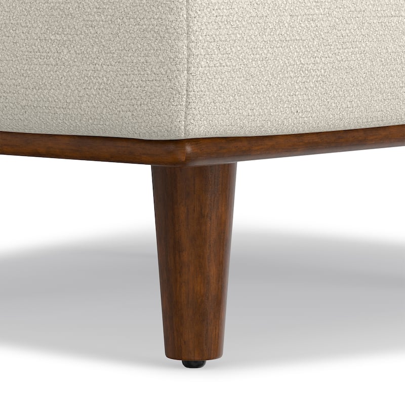 WYNDENHALL Brixley 33 inch Wide Mid-Century Modern Table Ottoman