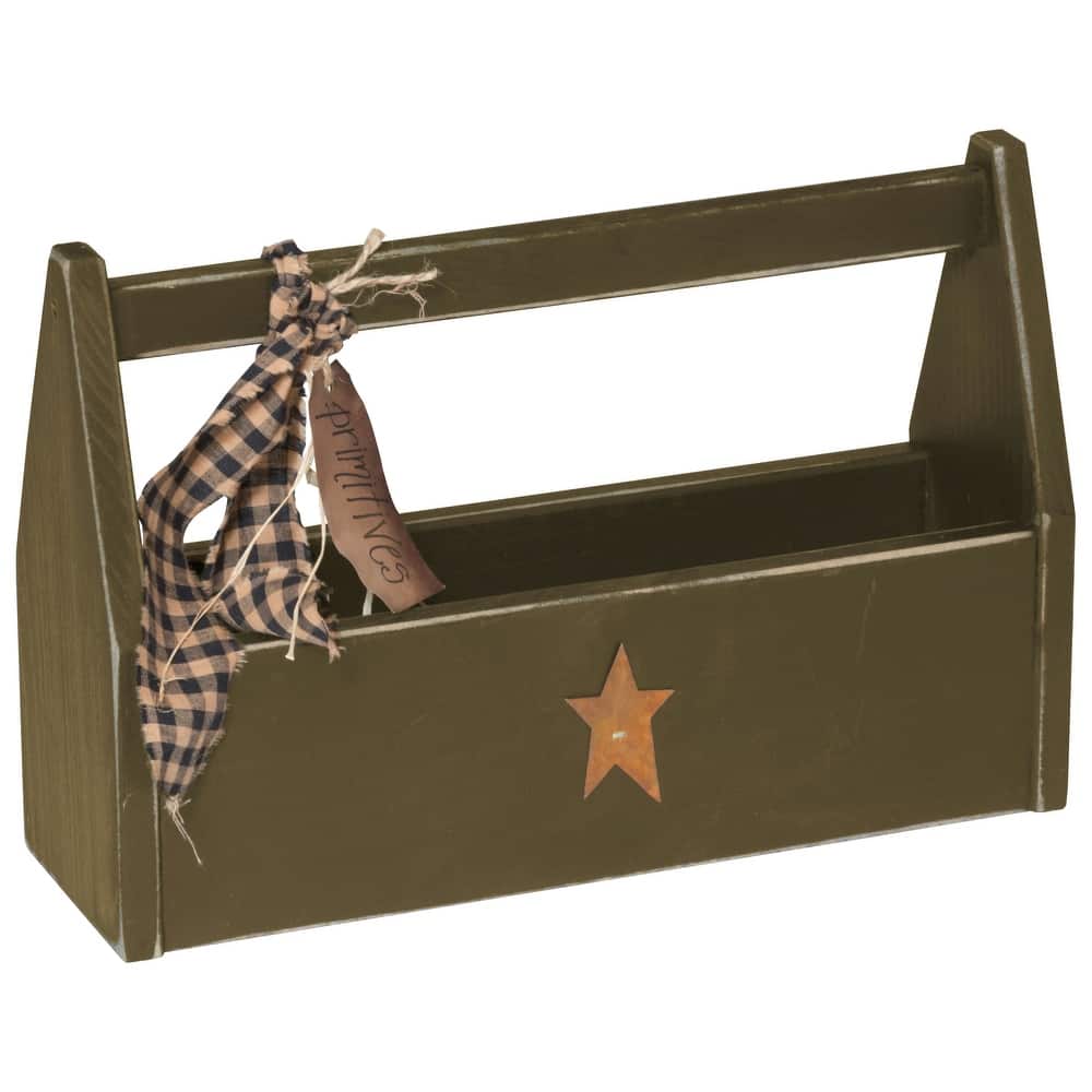 Farmhouse Decorative Tool Tote