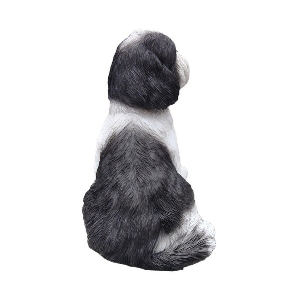 Monochrome Elegance: Shizu Polyresin Figurine in Black and