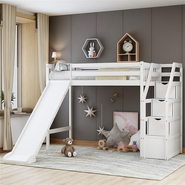 Twin size sales loft bed