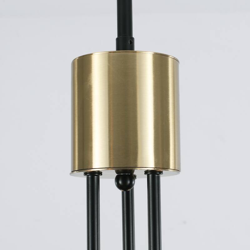 6-Light Candle Style Modern Chandelier for Dining Room