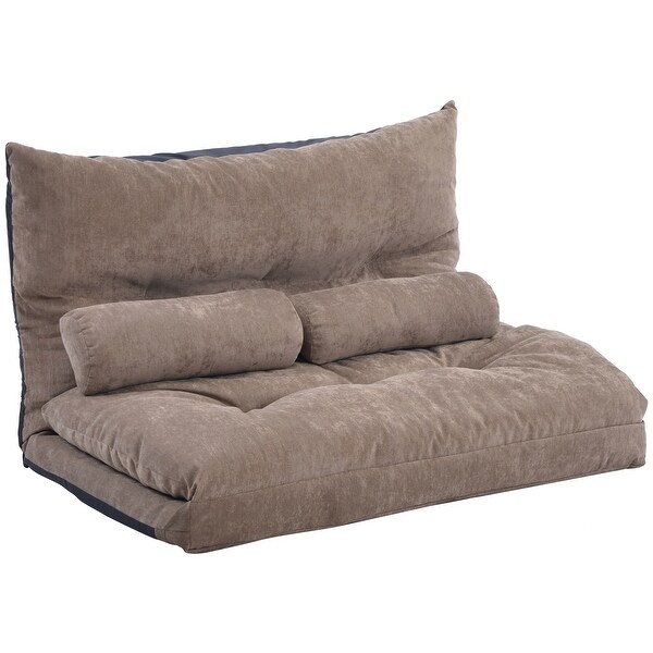 Folding best sale cushion couch