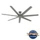 preview thumbnail 2 of 13, Hunter 72" Downtown Windmill Outdoor Ceiling Fan & Wall Control - Damp Rated - Industrial, Modern - ENERGY STAR!