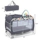 preview thumbnail 33 of 38, Babyjoy 3 in 1 Baby Playard Portable Infant Nursery Center w/ Zippered - See Details