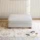 preview thumbnail 6 of 56, Modern Corduroy Fabric Oversized Accent Ottoman
