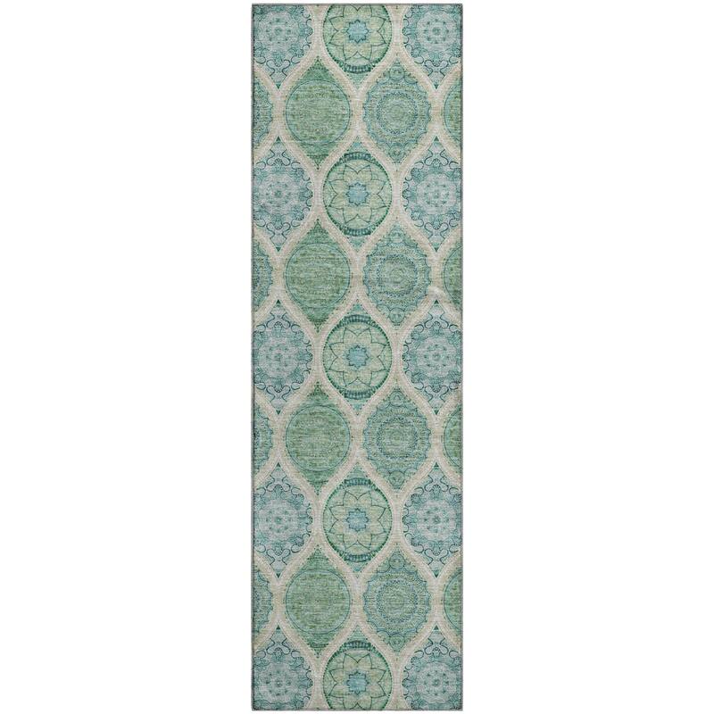Premium Washable Super Soft Boho Mosaic Mayfield Rug