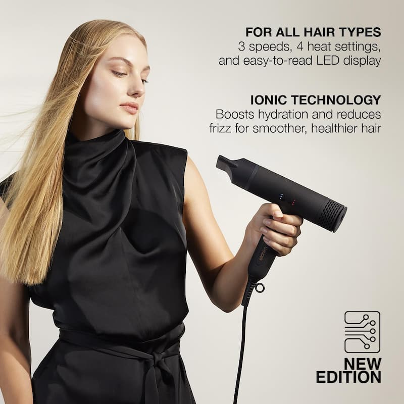 Elchim Anemos V2 Ultra-Light Hair Dryer with Sonic Technology