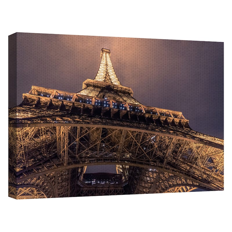 Twilight Eiffel Canvas Art Print