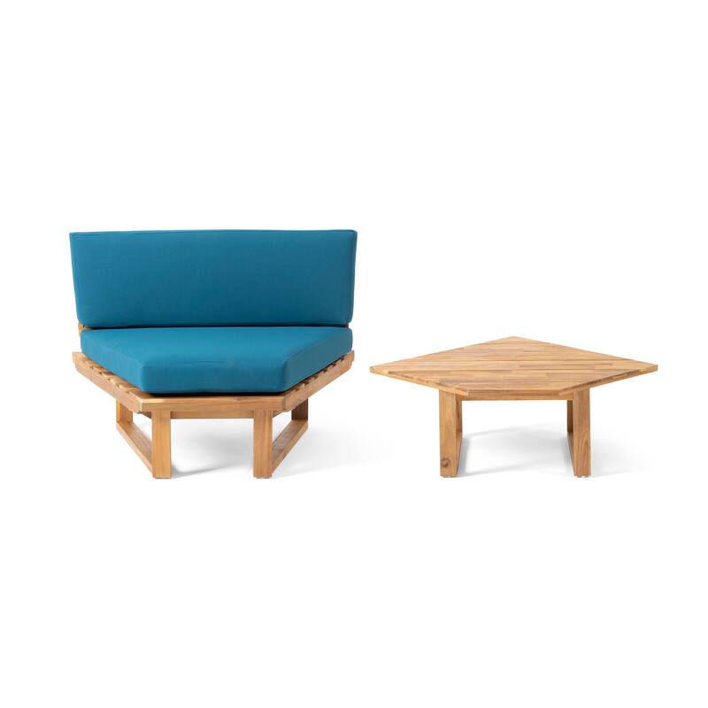MIRABELLE sofa set - CORNER CHAIR + COFFEE TABLE