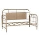 preview thumbnail 36 of 41, Vintage Series Distressed Metal Twin Metal Day Bed - Antique White