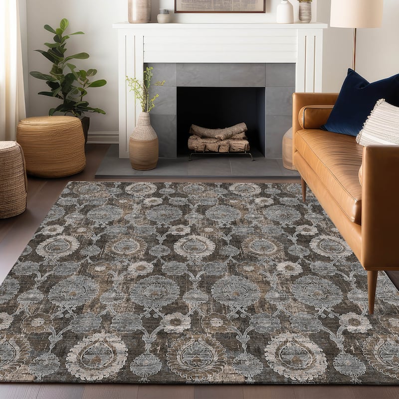 Premium Washable Super Soft Traditional Olivia Mayfield Rug