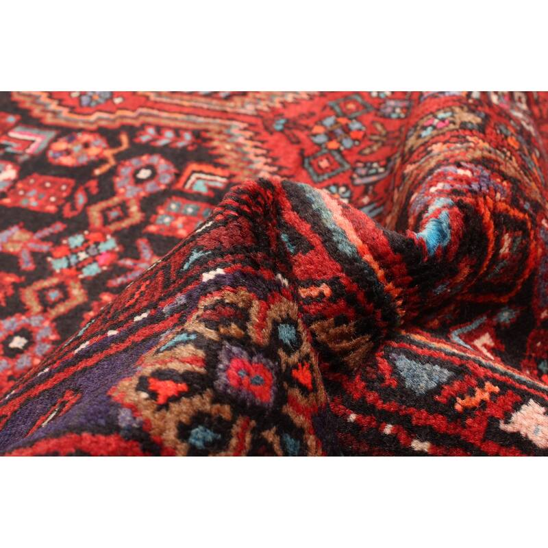 ECARPETGALLERY Hand-knotted Anadol Black Wool Rug - 4'7 x 7'7