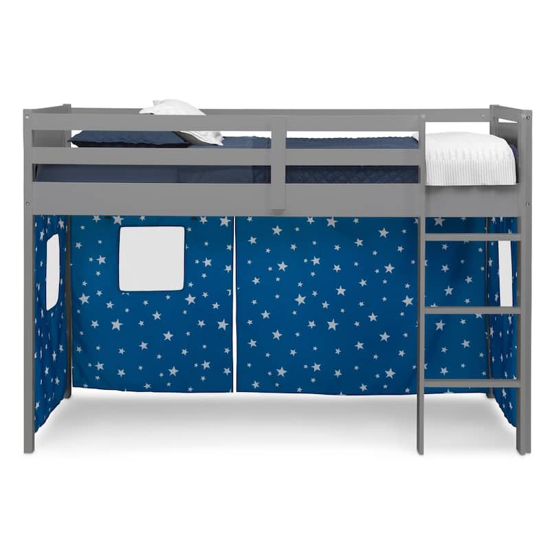Loft Bed Tent - Curtain Set For Twin Loft Bed (Bed Sold Separately)