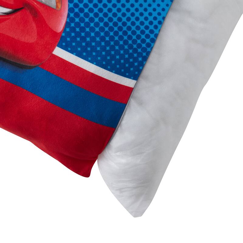 Cars Lightning McQueen Reversible 20" x 26" Bed Pillow 2 Pack