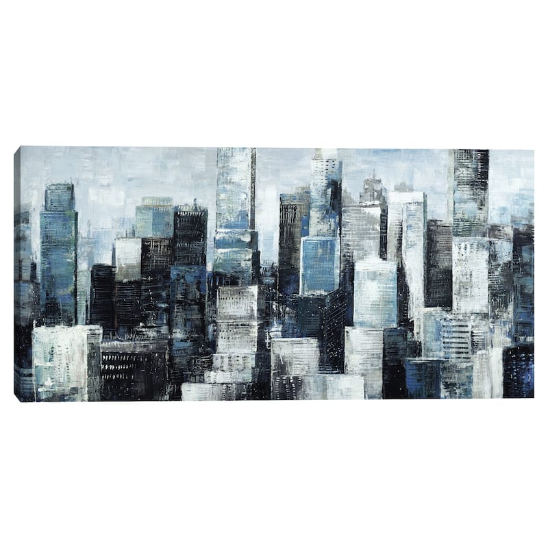City Blue I Light by Sandy Doonan Canvas Art Print