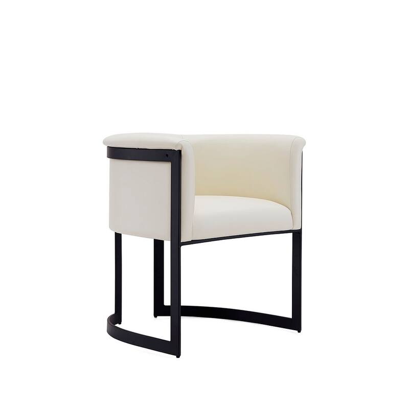 Corso Leatherette Dining Chair with Metal Frame